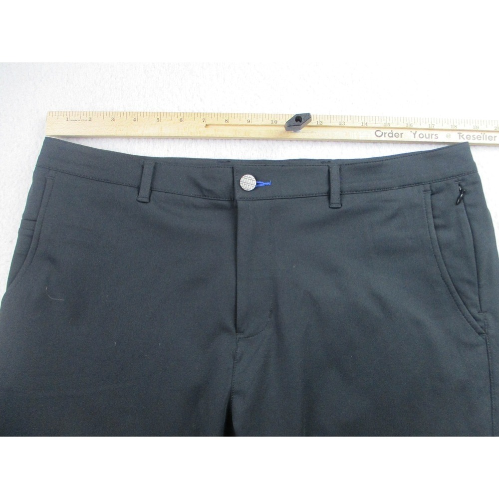 Twillory Pants Mens 36x30 Tailored Fit The Hustle Black Chino Performance Golf - Picture 5 of 14